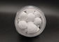 Rounded Shape Tabular Alumina , Corundum Activated  High  Ceramic Balls   95 % Min Passing Rate